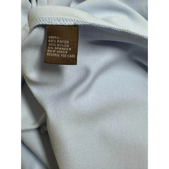 J. McLaughlin Alicia Sleeveless A-Line Dress Steel Blue Knee Length Sz Small NWT - Picture 8 of 8